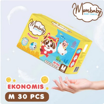 MOMBABY Ekonomis diapers Pants SIZE M /DIAPERS/POPOK/PAMPERS