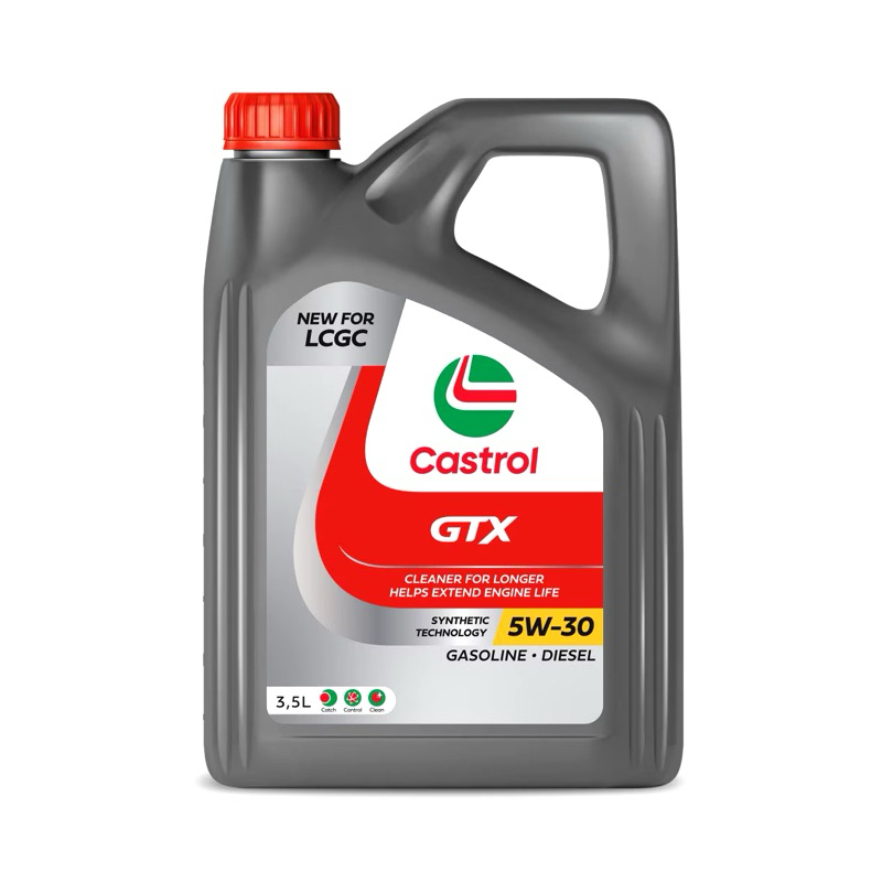 Oli Castrol GTX ULTRACLEAN 5W30 Khusus LCGC (Sigra, Calya, Agya, Ayla, Brio Satya & Datsun Go) | 3,5