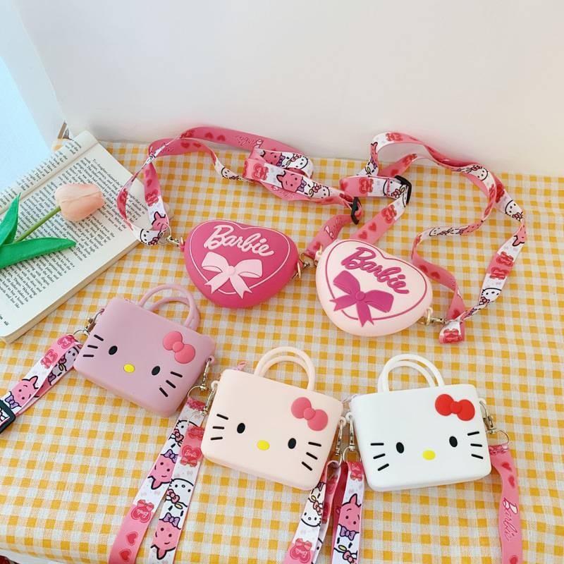 Tas Jelly Selempang mini Lucu - Tas Anak Perempuan - Tas Jelly Rubber - Tas anak