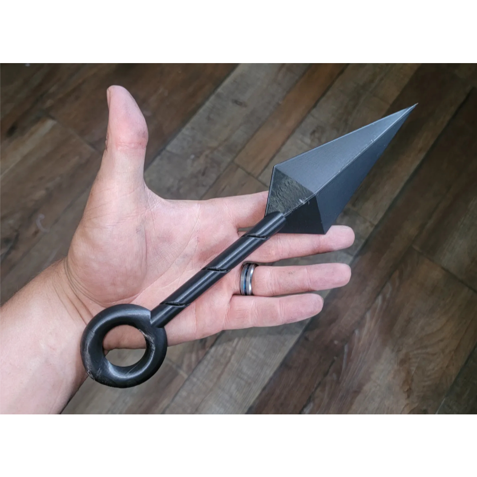Mainan pisau kunai plastik Naruto cosplay ninja