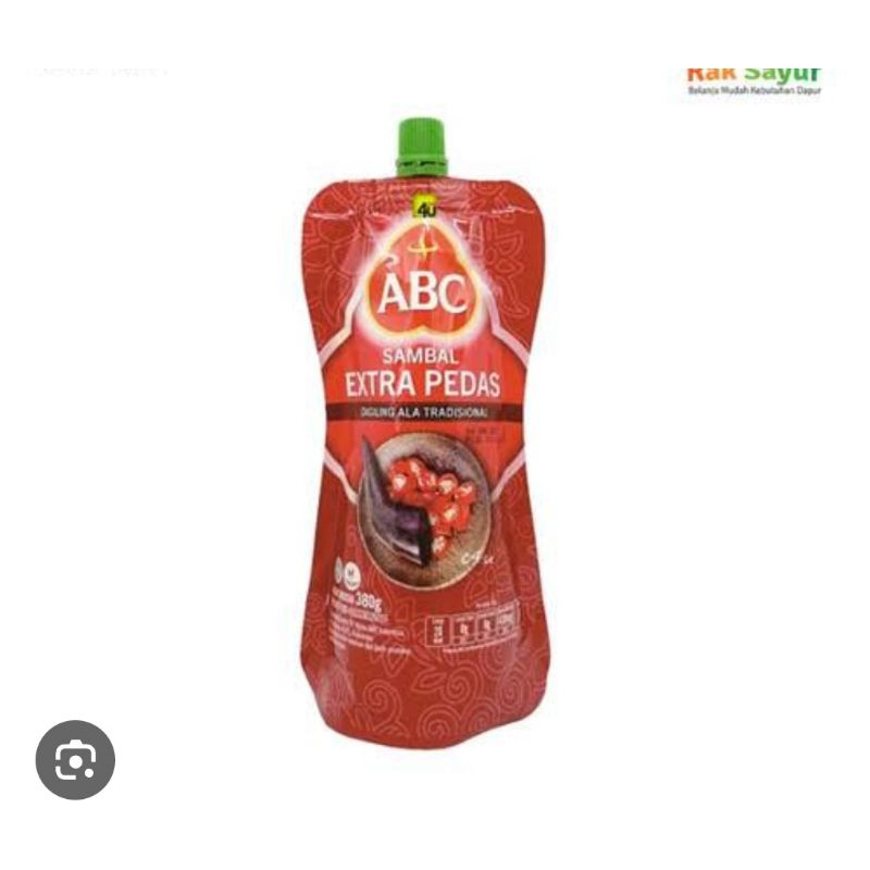 

ABC sambal extra pedas 380 ML