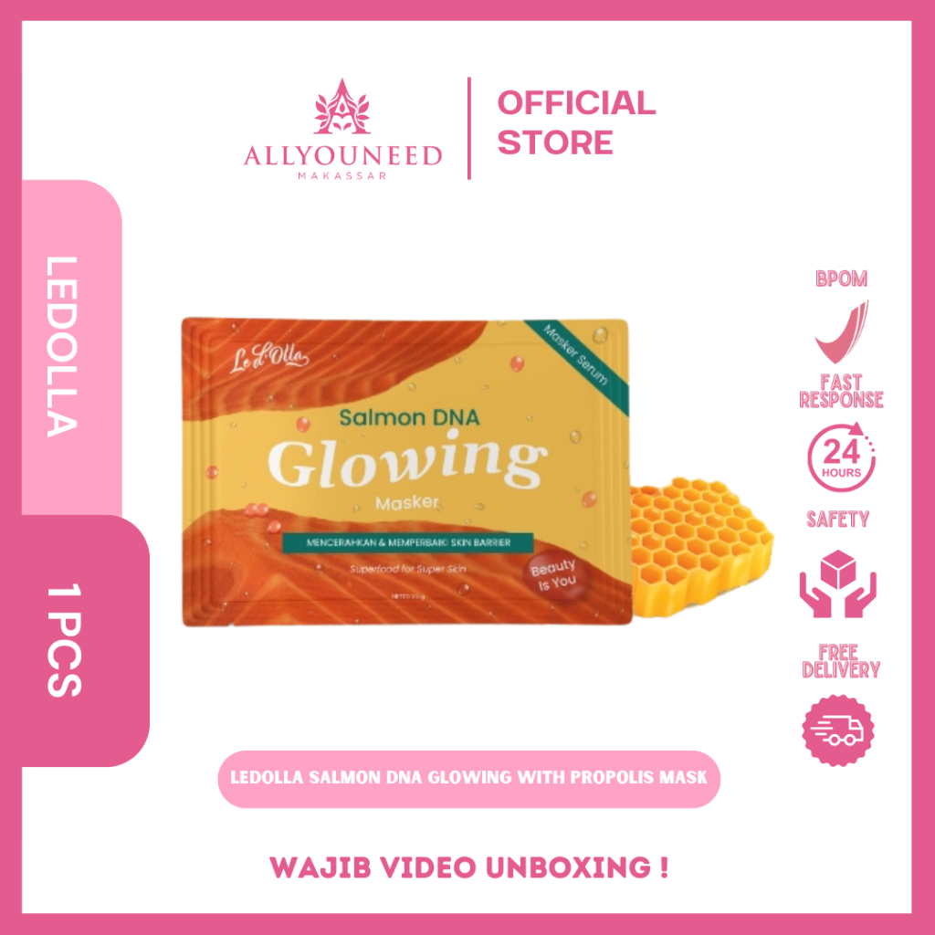 LEDOLLA Salmon DNA Glowing Serum Mask
