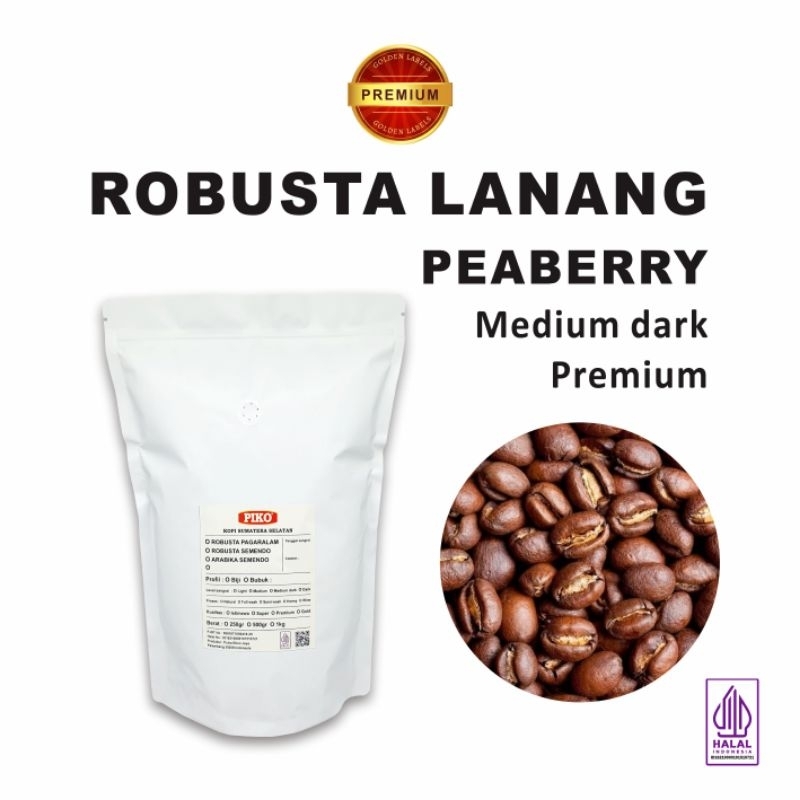 

Kopi Robusta Lanang 500gr Premium Petik Merah Biji Kopi Bubuk