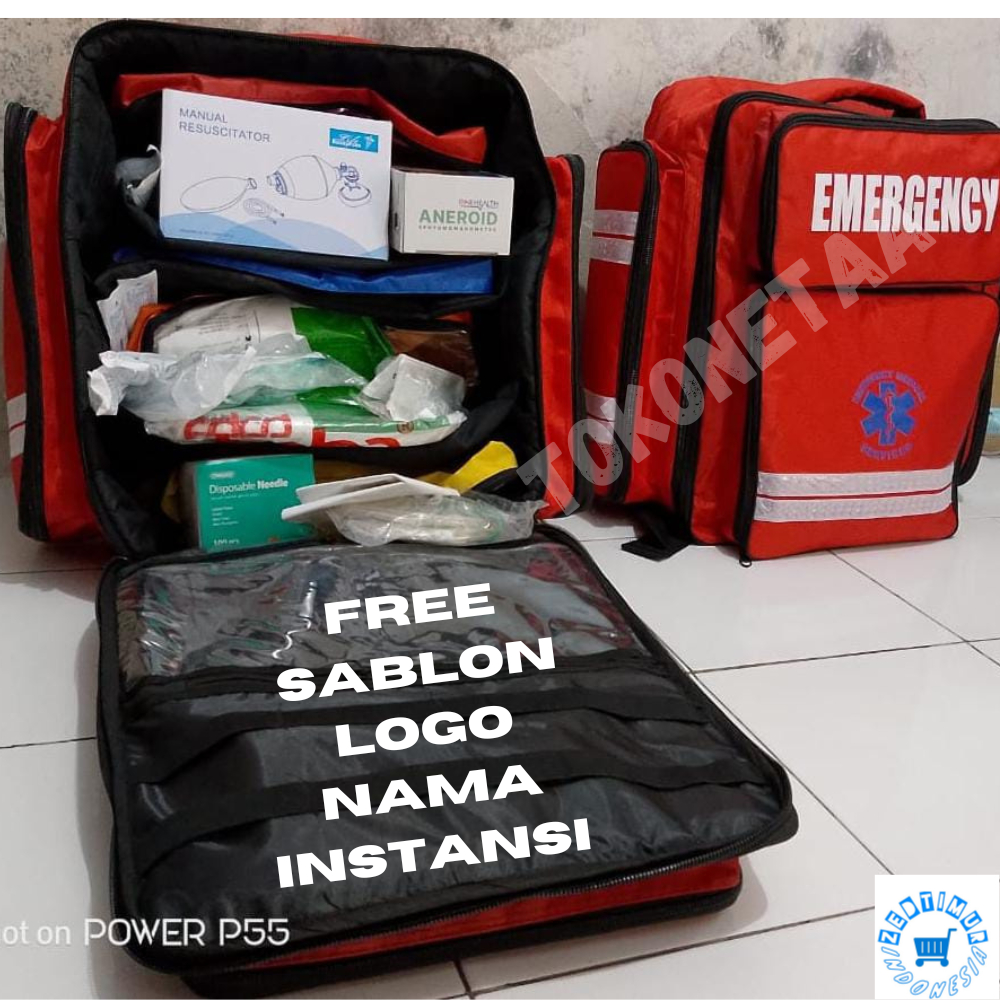 Tas Emergency Kit ( Emergency First Aid Kit ) Responder Bag Tas Emergency Kit Complete / Responder K