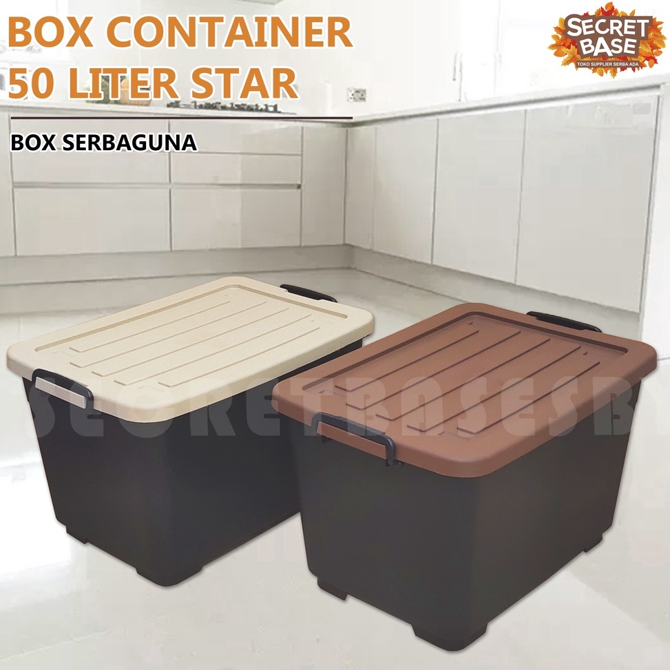 Pesan sekarang BOX STAR 5 LITER  RODA  Kontainer Box Plastik  Container Box