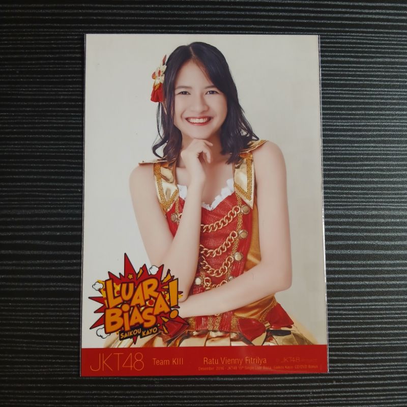 Photopack PP JKT48 Viny Saikou Kayo (Luar Biasa) CD-DVD Bonus