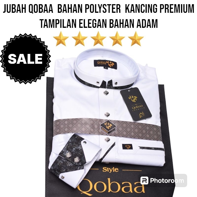 VIRAL JUBAH QOBAA POLYSTER BAHAN ADAM LICIN MENGKILAT BIKIN TAMPIL ELEGAN KAIN DARI KOREA