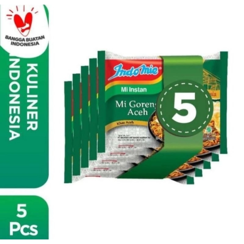 

INDOMIE GORENG MIE ACEH 90GR X 5