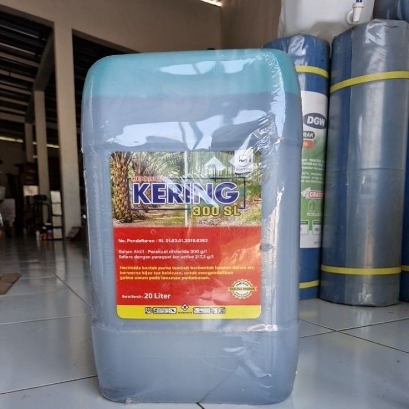 Herbisida Kontak KERING 300 SL - Paraquat diklorida 300 g/l