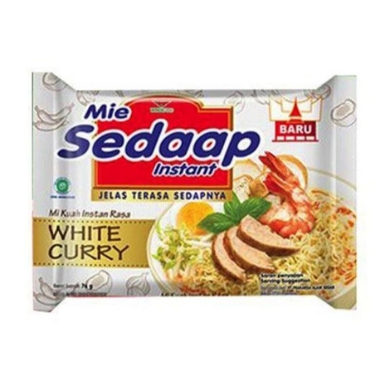 

SEDAAP MIE WHITE CURRY 81 GR