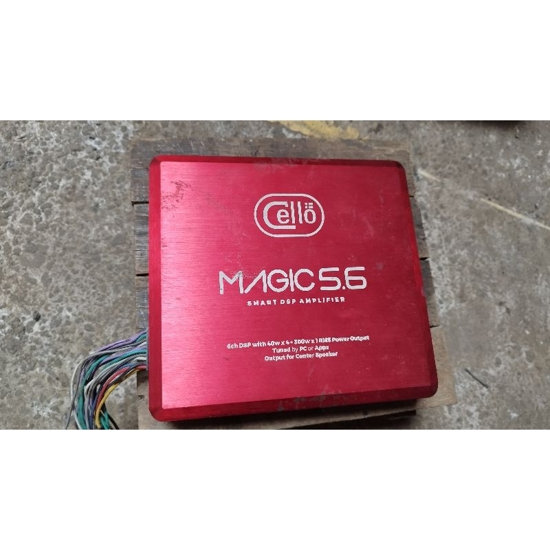 cello magic 5.6 power DSP digital sound processor 6 channel