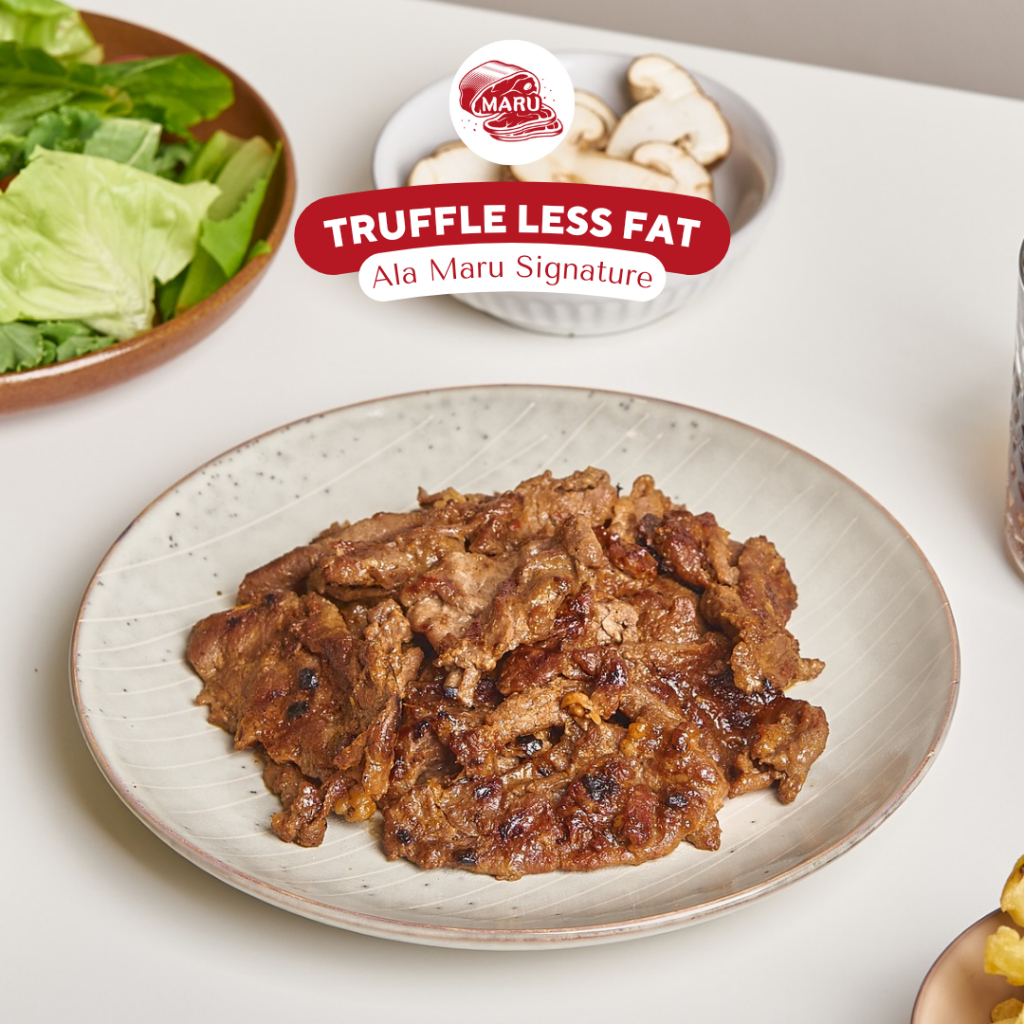 

MARU SIGNATURE Daging Sapi Slice Tanpa Lemak Marinasi Bumbu Truffle 500gr Halal