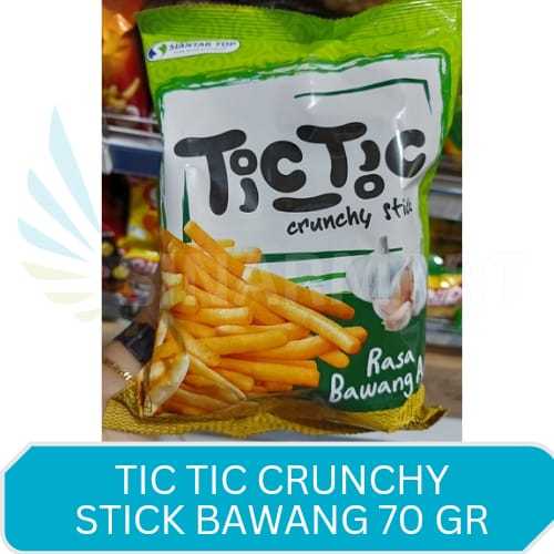 

TIC TIC SNACK CRUNCHY STICK BAWANG 70 GRAM