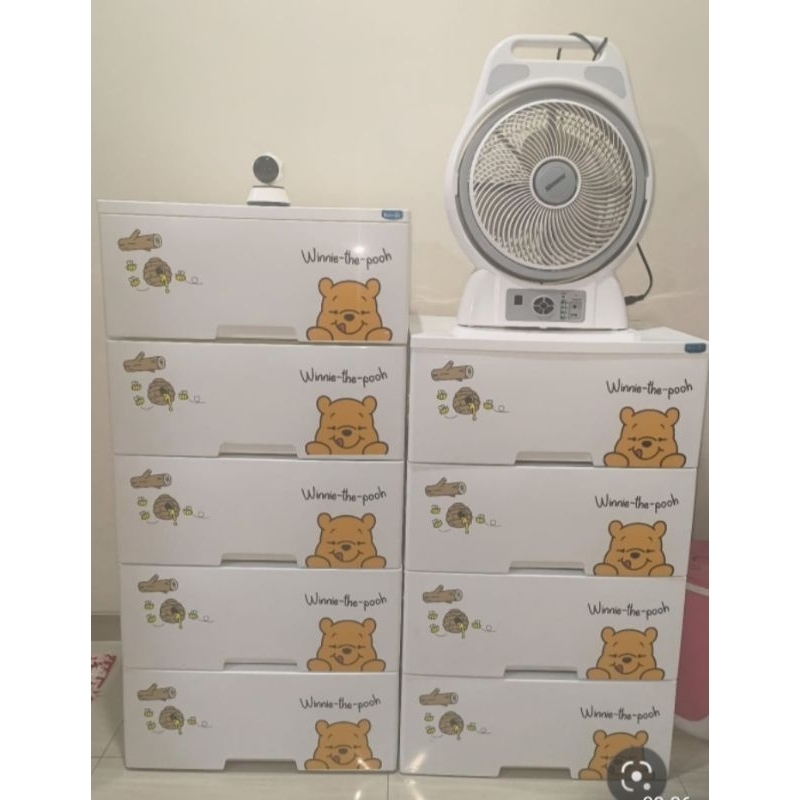 Lemari Plastik Karakter Anak ( Rovega )