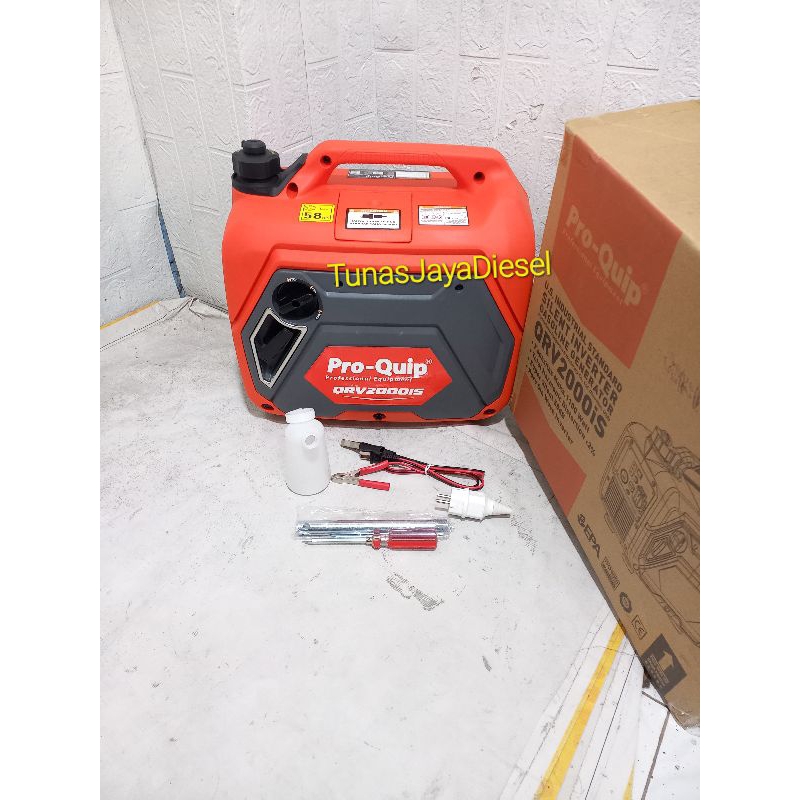 Genset Inverter Silent QRV 2000iS PRO-QUIP - Genset Silent 1000Watt