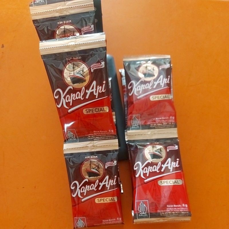 

Kopi Kapal Api Special Mini 6gr renceng (isi 10bks)