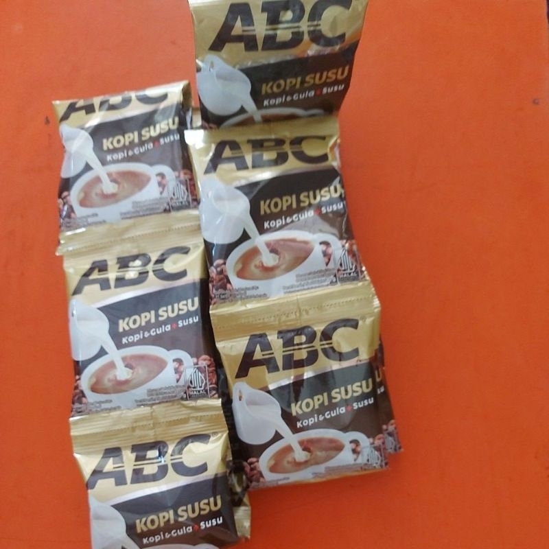 

ABC Kopi Susu 40gr Renceng (isi 10 bks)
