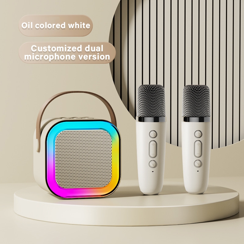 [COD] Bluetooth Mini Speaker Karaoke Speaker Portable with MIC Bluetooth MP3 Player Full Bass