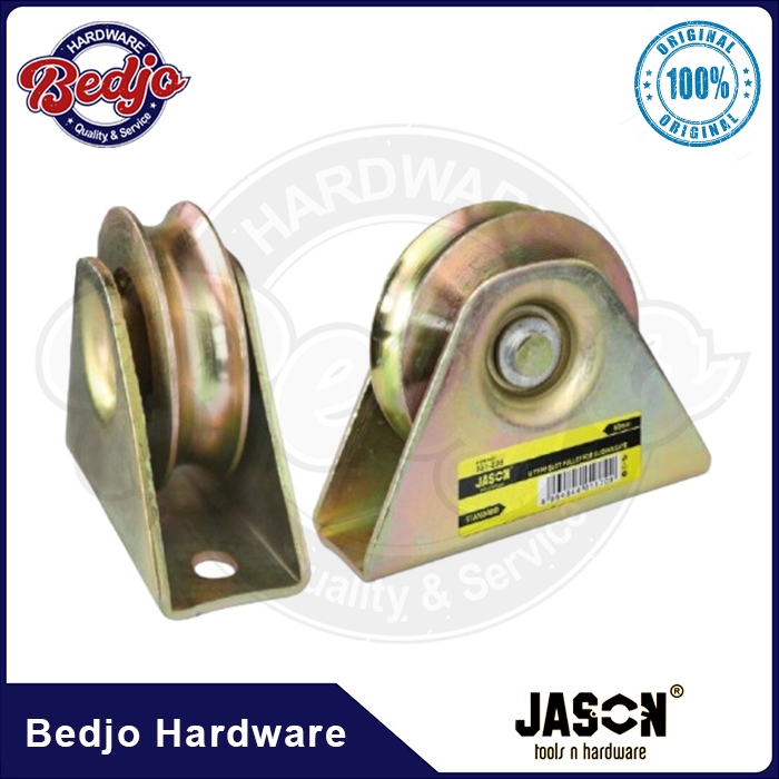 JASON Roda Pagar Model Bulat - Roda Pagar Besi Model U