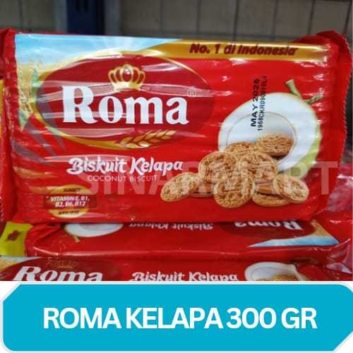 

BISKUIT ROMA KELAPA 300 GRAM