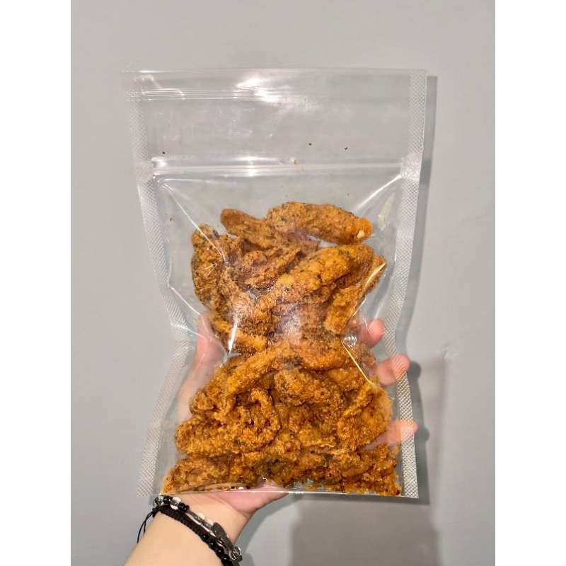 

Kulit Ayam Crispy Pedas 250 gram