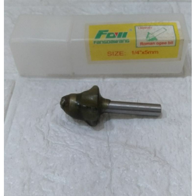 Roman Ogee Bit 1/4"x5mm