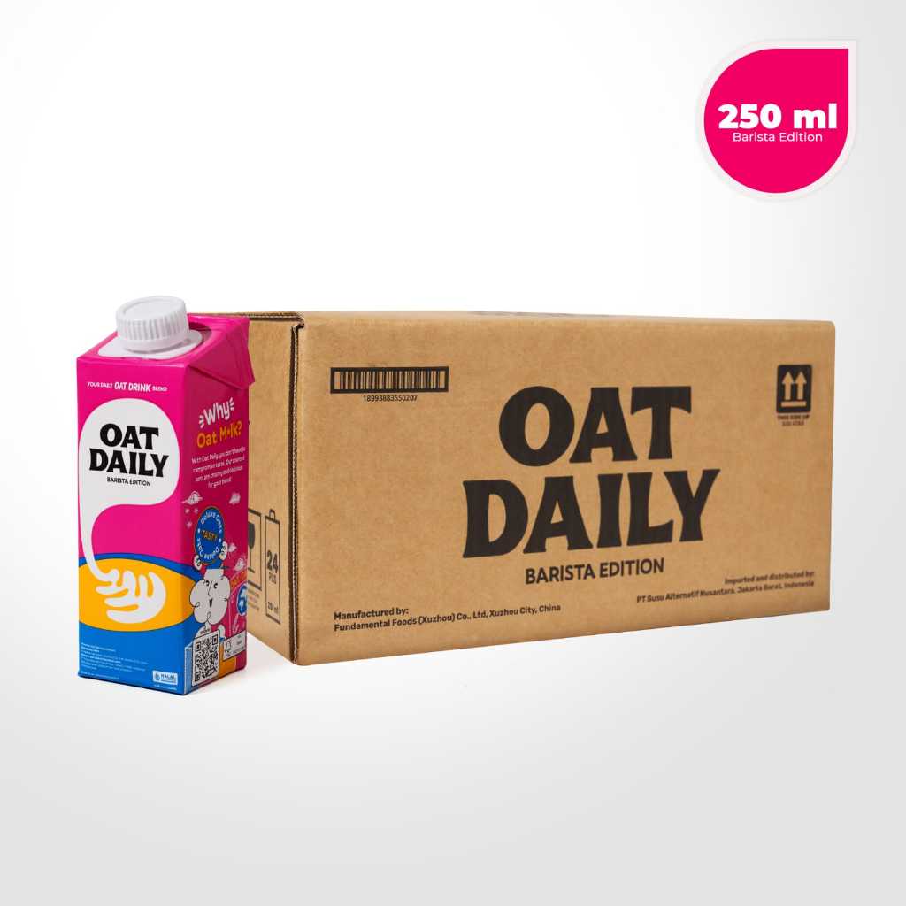 

Oat Daily Barista Edition 250ml (24 pcs / 1 box)