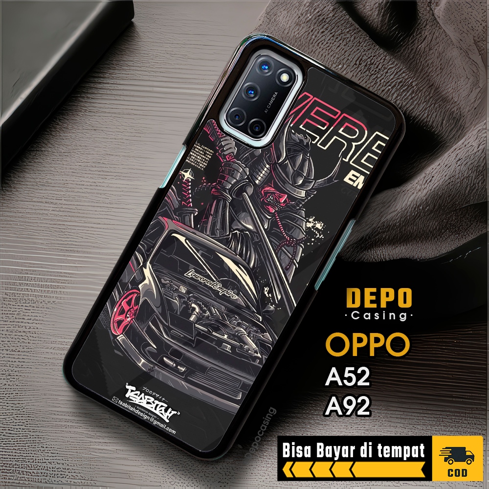 Case Oppo A52 A92 Casing Oppo A52 A92 Casing Depo Casing [CARS] Case Glossy Case Aesthetic Custom Ca