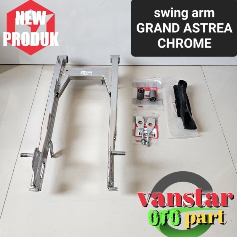SWING ARM GRAND ASTREA LEGENDA BULUS CHROME MODEL ORI
