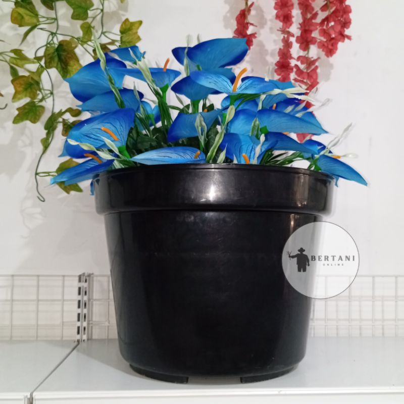 Pot Polos Hitam Ukuran 40 Global Lion