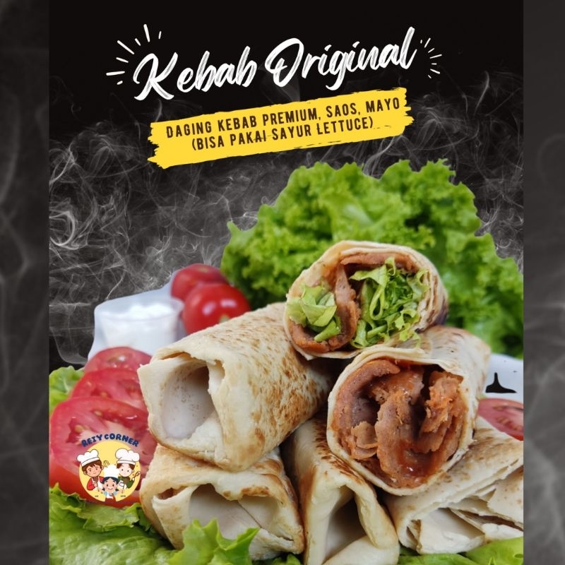 

Kebab Frozen Original Enak dan Murah (Ukuran Sedang isi 10pcs-KENYANG)
