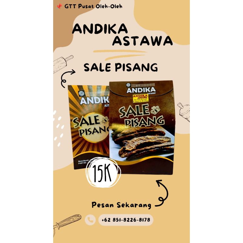 

Sale Pisang Andika|Sale pisang camilan Andika astawa