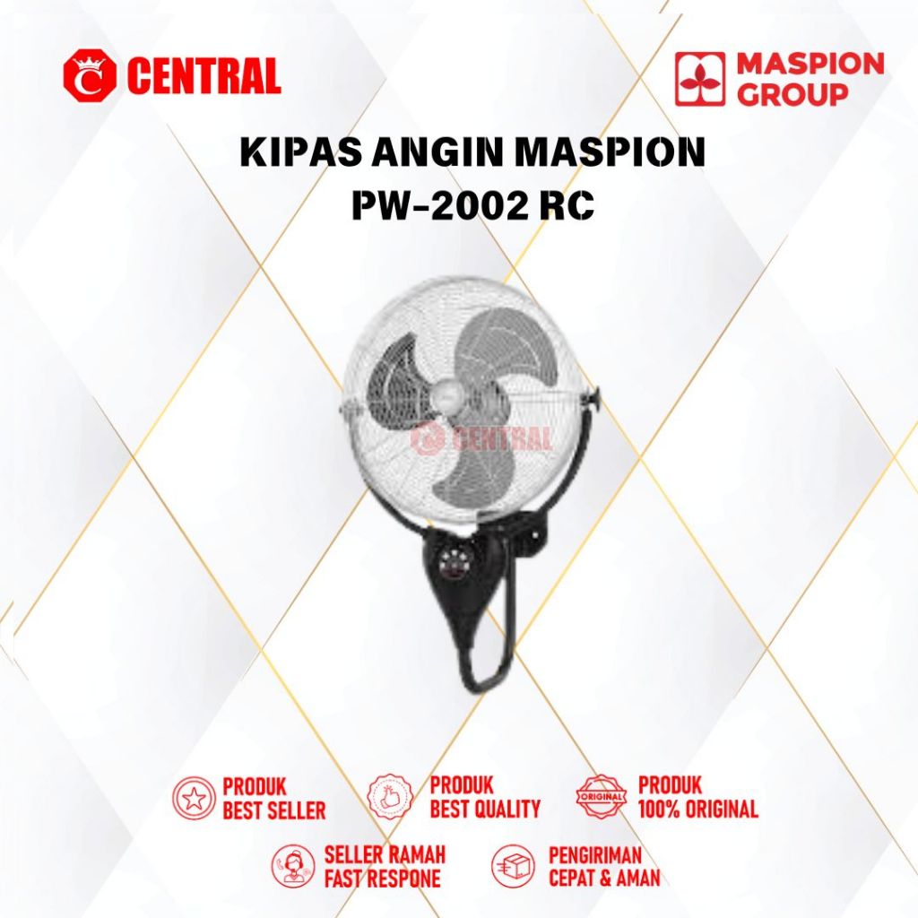 KIPAS ANGIN MASPION PW-2002RC