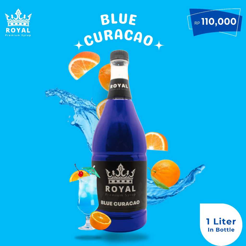 

SYRUP ROYAL BLUE CURACAO - PREMIUM SYRUP