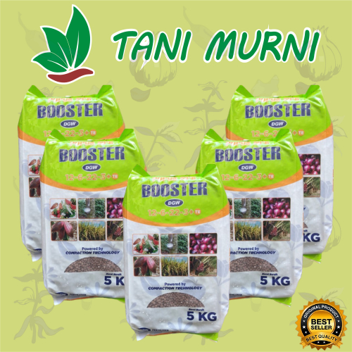 Pupuk buah DGW BOOSTER- pupuk NPK 12 6 22 3 +TE BOOSTER 5 kg