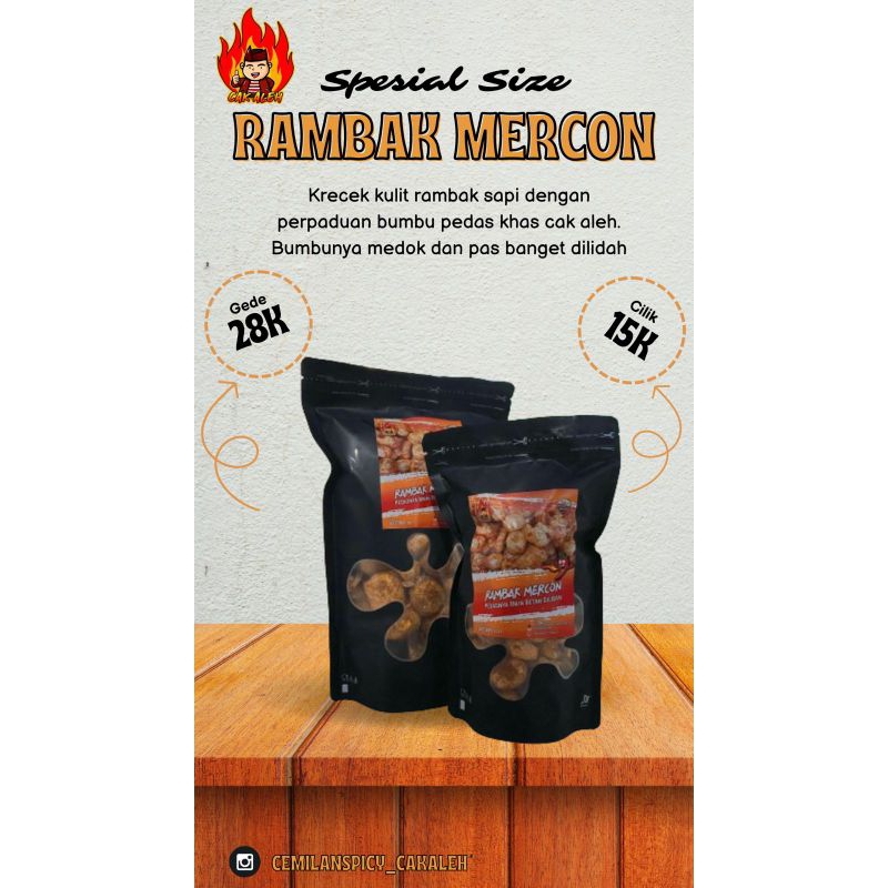 

Rambak mercon cilik