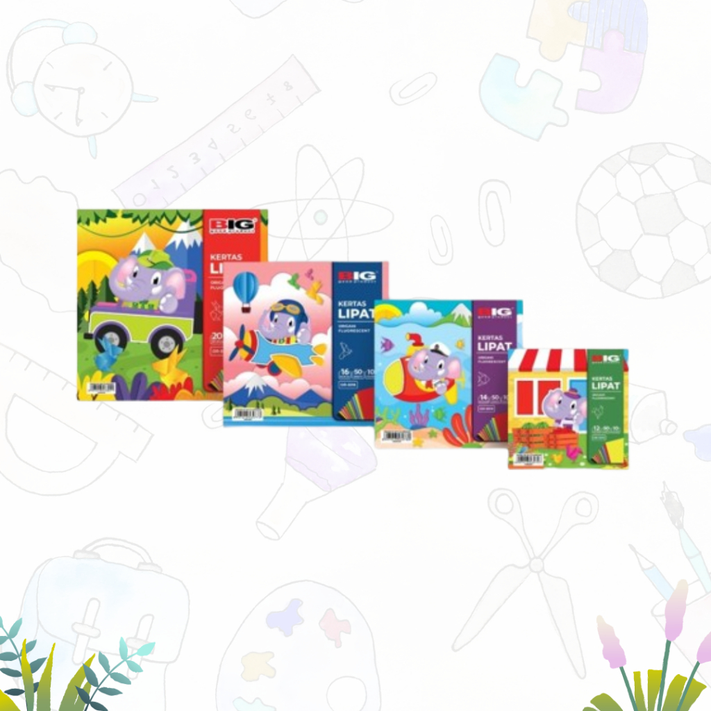 

Kertas Origami Lipat BIG Isi 50 Lembar