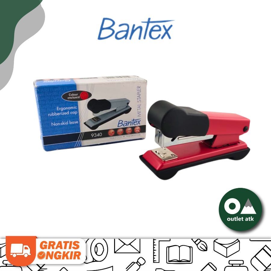 

Bantex Metal Stapler Small for 24/6 & 26/6 - Hekter Jepretan Kertas Tebal