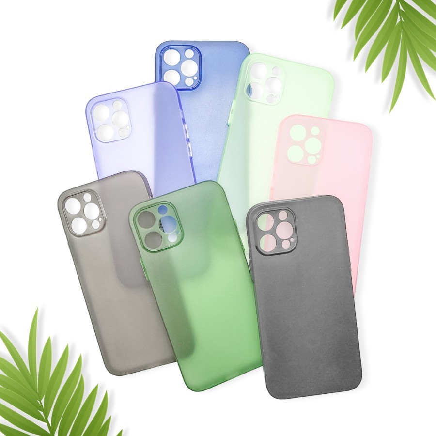 Softcase Ultra Thin Untuk Iphone 12 Pro Slim Case Transparan Dove Casing Super Tipis 0.3MM Silicon C