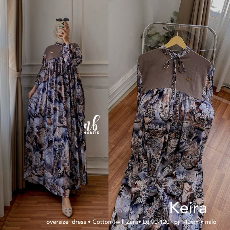Keira By Nabtik Gamis rayon termurah gamis nabtik terbaru termurah original