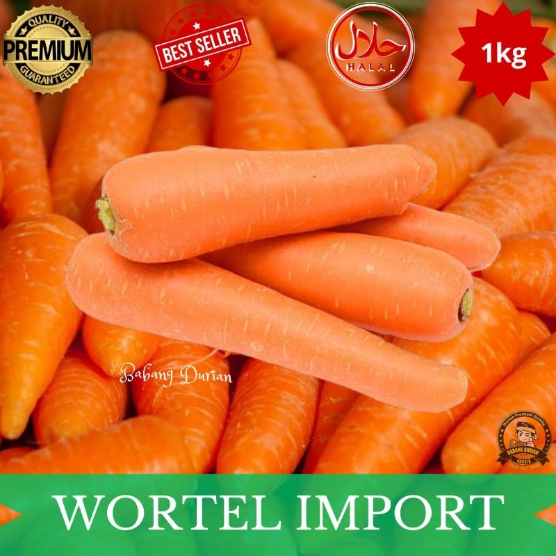 

WORTEL IMPORT 1KG FRESH