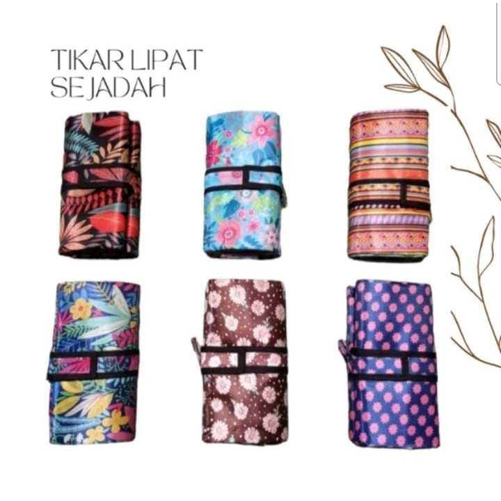 TIKAR MINI ALAS SAJADAH / TIKAR LIPAT WATERFROOF