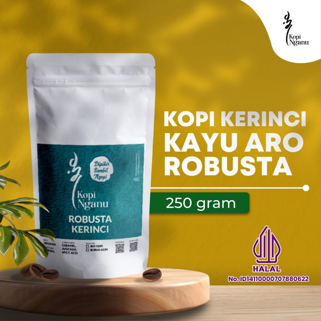 

Kopi Robusta Kerinci Jambi 250 Gram Bubuk Biji Fresh Roasted