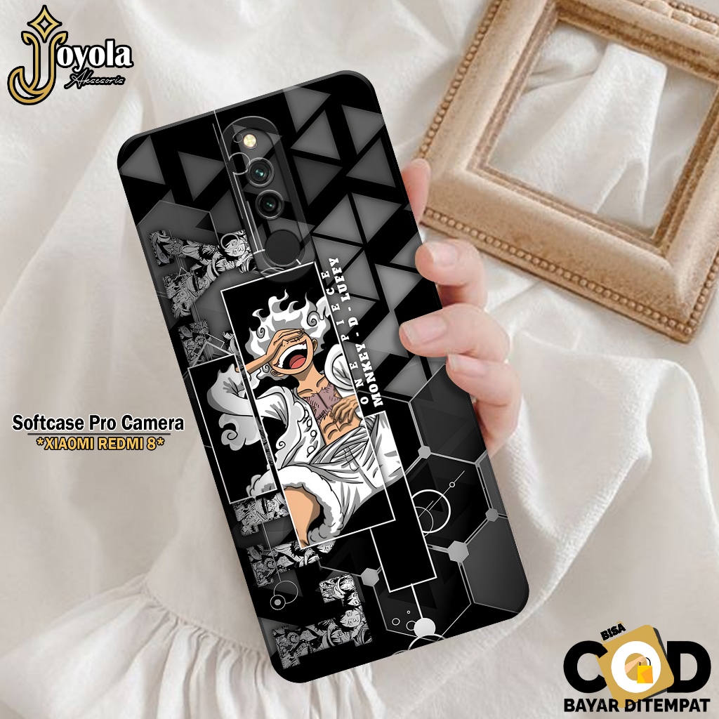 JOYOLA Case XIAOMI REDMI 8 - Fahion Case Anime - Softcase XIAOMI REDMI 8 - Pro Camera - Casing XIAOM