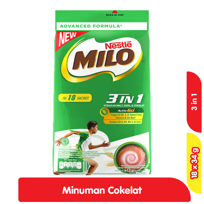 

Milo 3in1 Activ-Go 790 gram