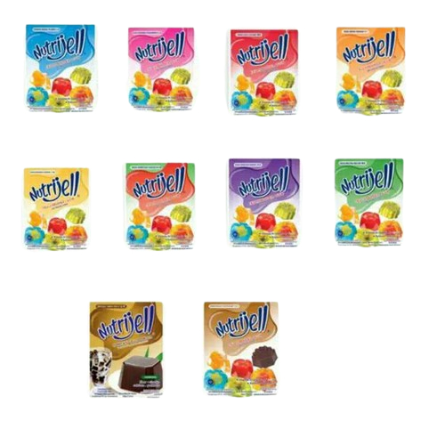 

Serbuk Jelly Nutrijell Kemasan Regular - 25g