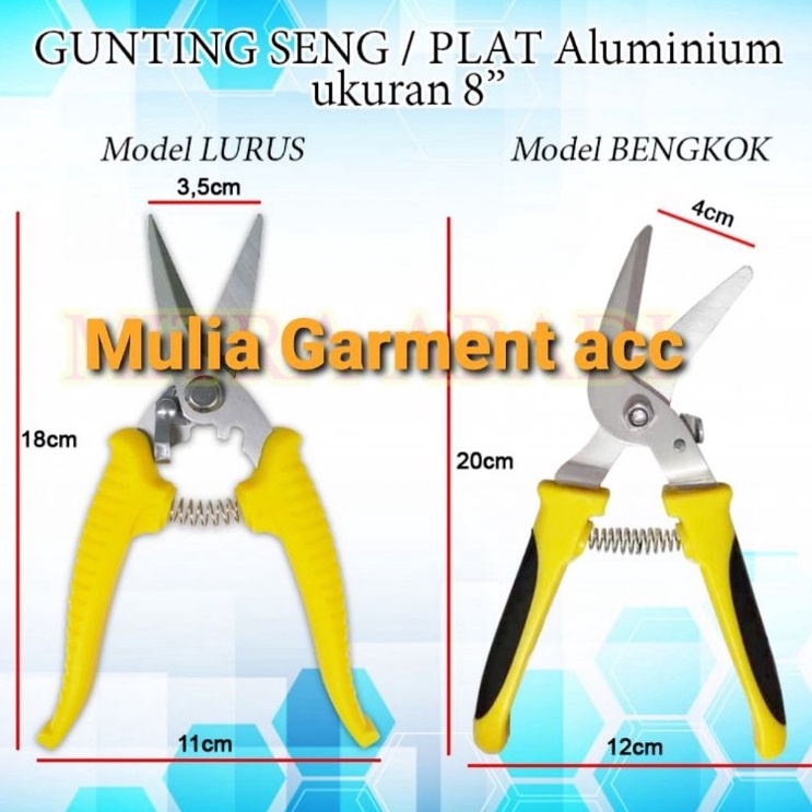 

GUNTING SENGBAJA RINGANALUMUNIUM PANJANG 8 KODE X5B9