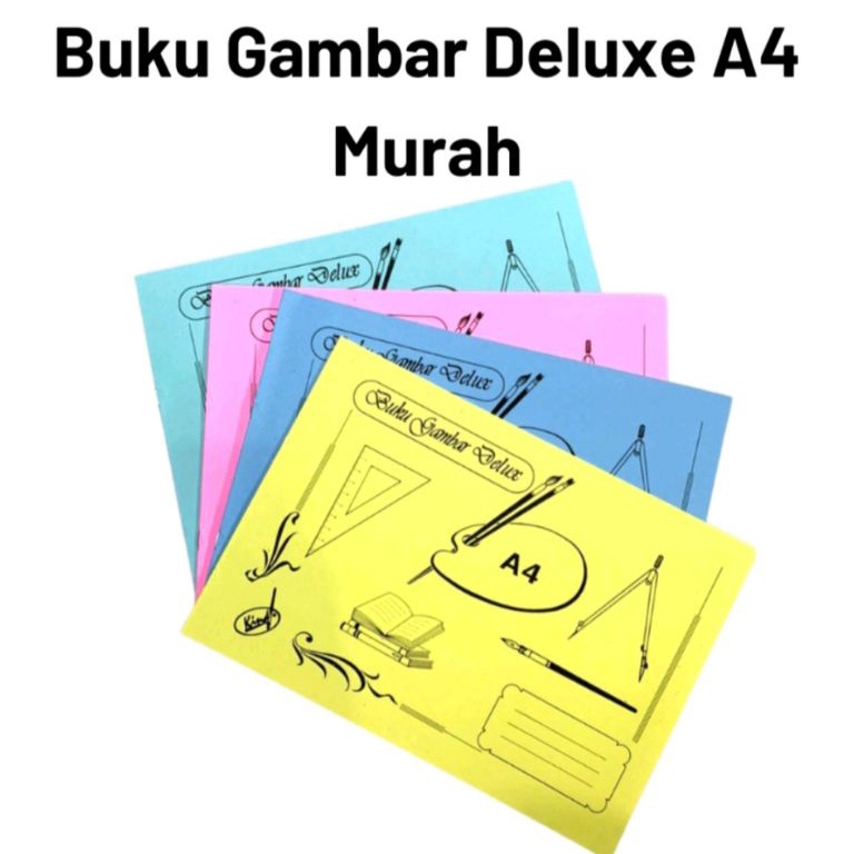 

Buku Gambar A4 per pak isi 25pcs best seller KODE B5T2