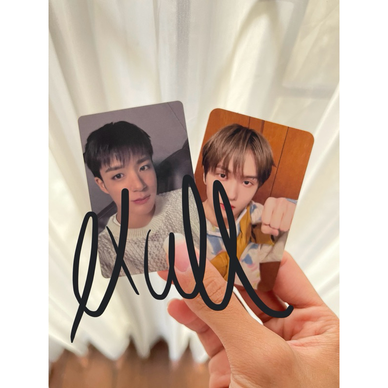 PC / photocard Japan MOONLIGHT >> JISUNG Poster ver + POB / benefit JENO TOWER RECORDS