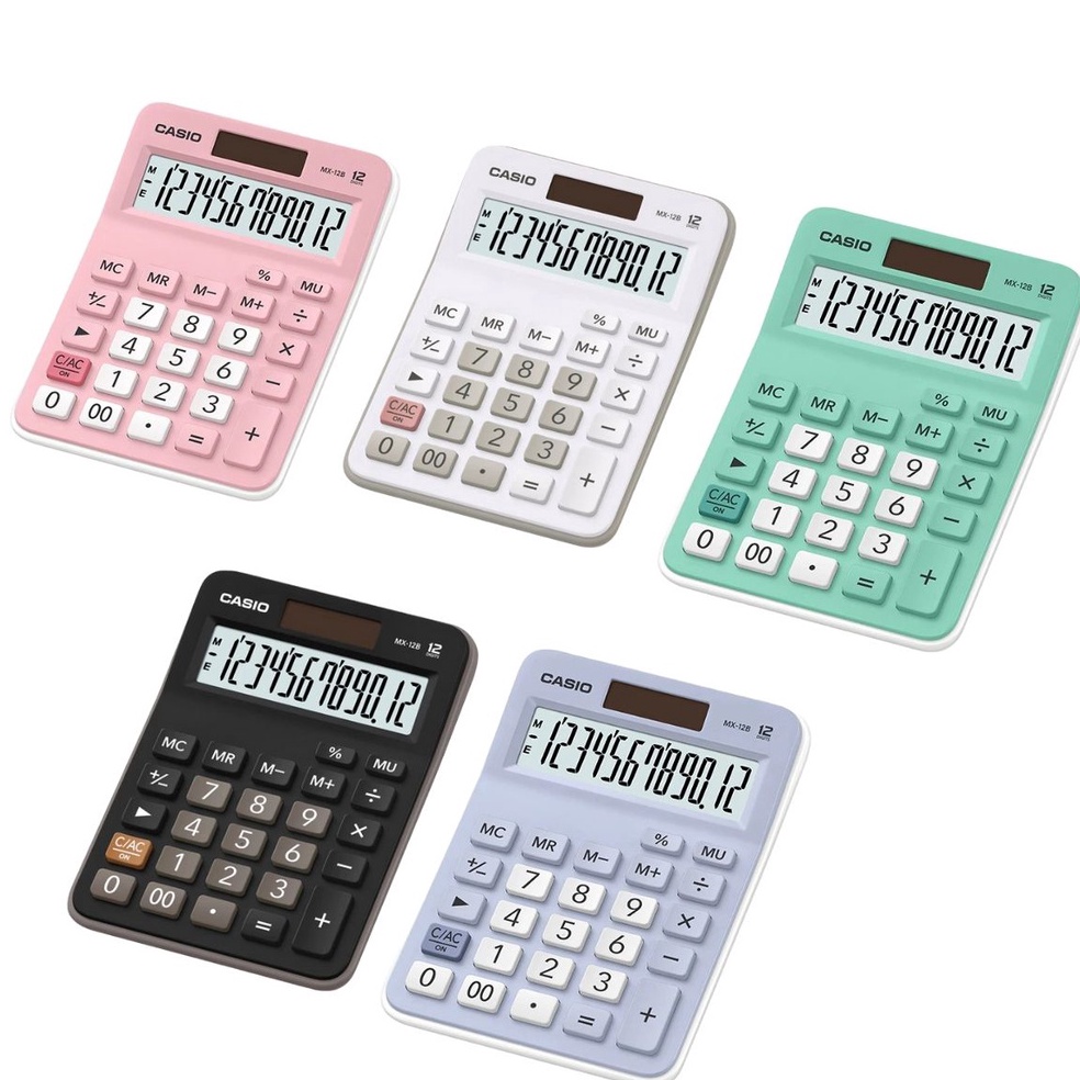 

STATIONERY HAUL Kalkulator Dagang Casio MX12 B KODE V2A3